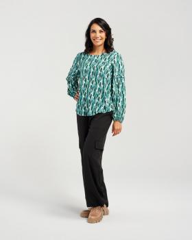 BWJ8768-Top-Winter Greens-BWY8719-Pant-Black-Front